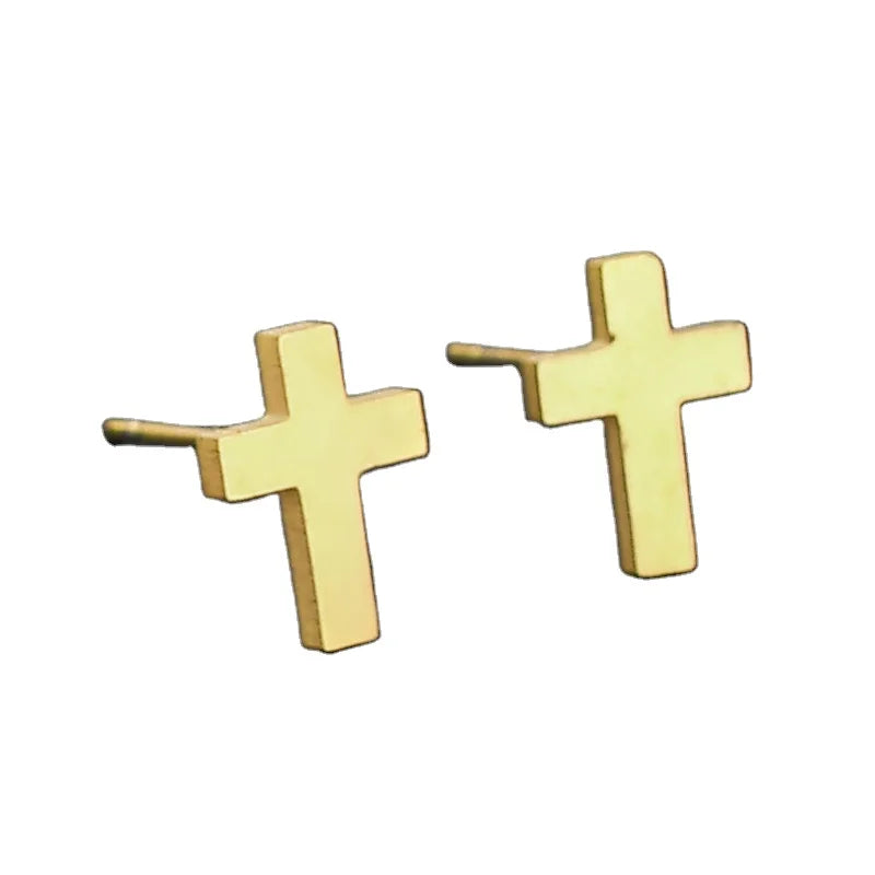 Animal Earings Multiple Stainless Steel Cat Stud Earring for Women Girls Small Heart Smile Ear Studs Funny Jewelry Oorbellen