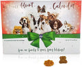 Custom Design Pet Dogs Cats Countdown Cardboard Christmas Advent Calendar Trays Glossy/Matt Lamination Embossing Gold Foil
