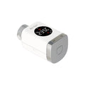RTI-Tek TRV for Apartment Radiator Smart Thermostatic Valve LCD Screen Zigbee Tuya Weekly Programmable PID Mode Hydronic 2-Year