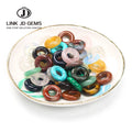 Wholesale Big Hole Natural Stone Beads Jewelry Accessories Large Hole Multi-color Jewelry Making Bracelet Necklace DIY Making
