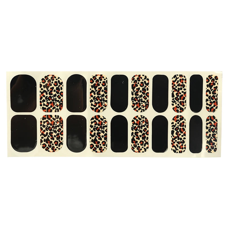 Latest Style Customized Gel Nail Polish Strips with LED Lamp
