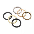 Durable Iron Plastic Brass O-Ring Buckles by Manufacturers for Luggage Accessories Alloy Plate for Bags Chains Belts Handbags
