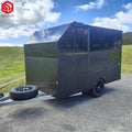 Factory Price Dog Grooming Fiberglass Mobile Camper Pet Grooming  Concession Trailer