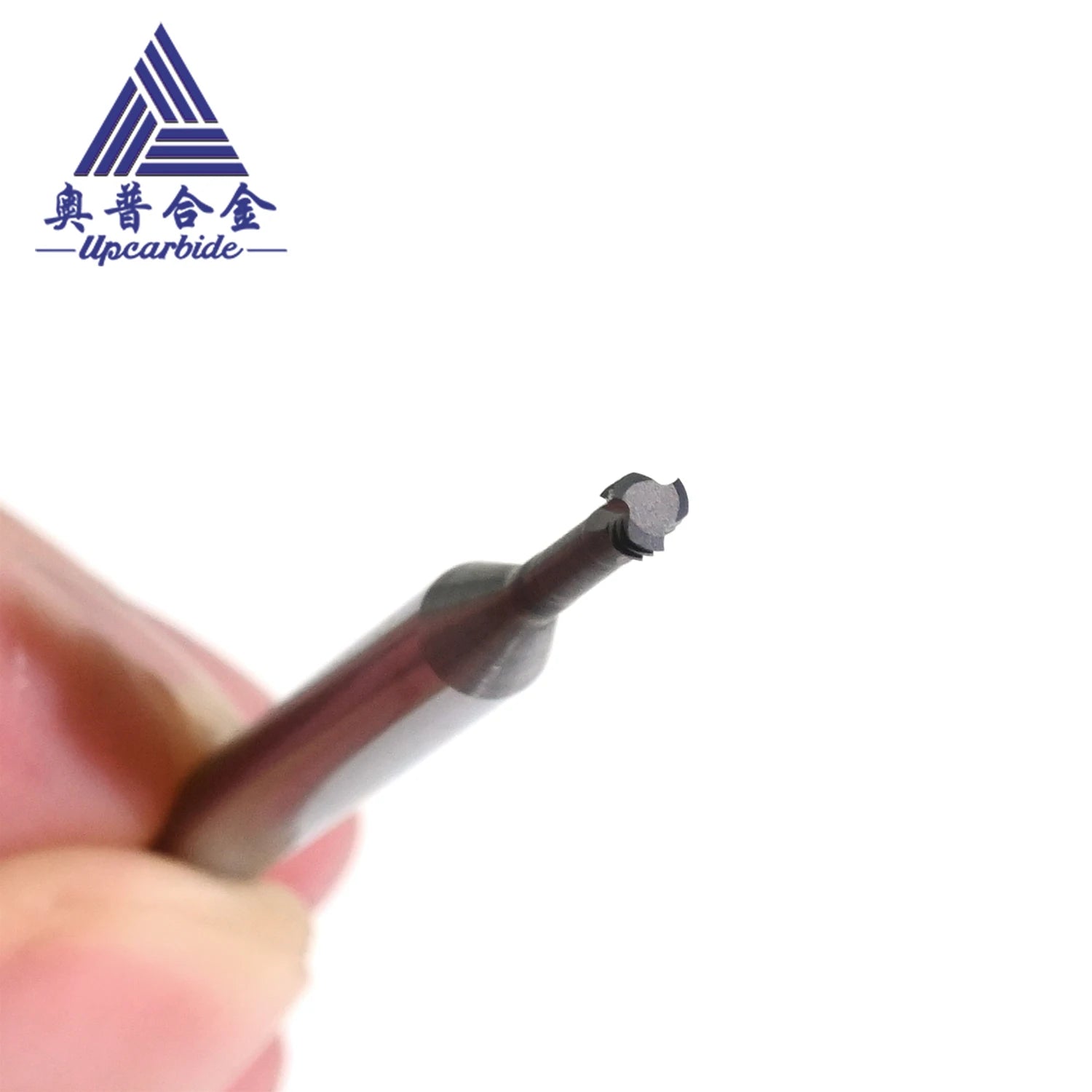 TiAIN Coated 3-Flute 35 Helix Tungsten Cobalt Alloy Thread Mill End Mill for Engraving Machines HRC 60 Hardness