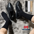 Wholesale good quality Men's Summer breathable deodorant velvet dress socks absorb sweat comfortable anti-slip grip crew socks