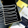Hip Hop Iced Out Fine Jewelry Necklace Women Men 925 Sterling Silver 2mm 3mm 4mm 5mm 6.5mm Moissanite Vvs Diamond Tennis Chain
