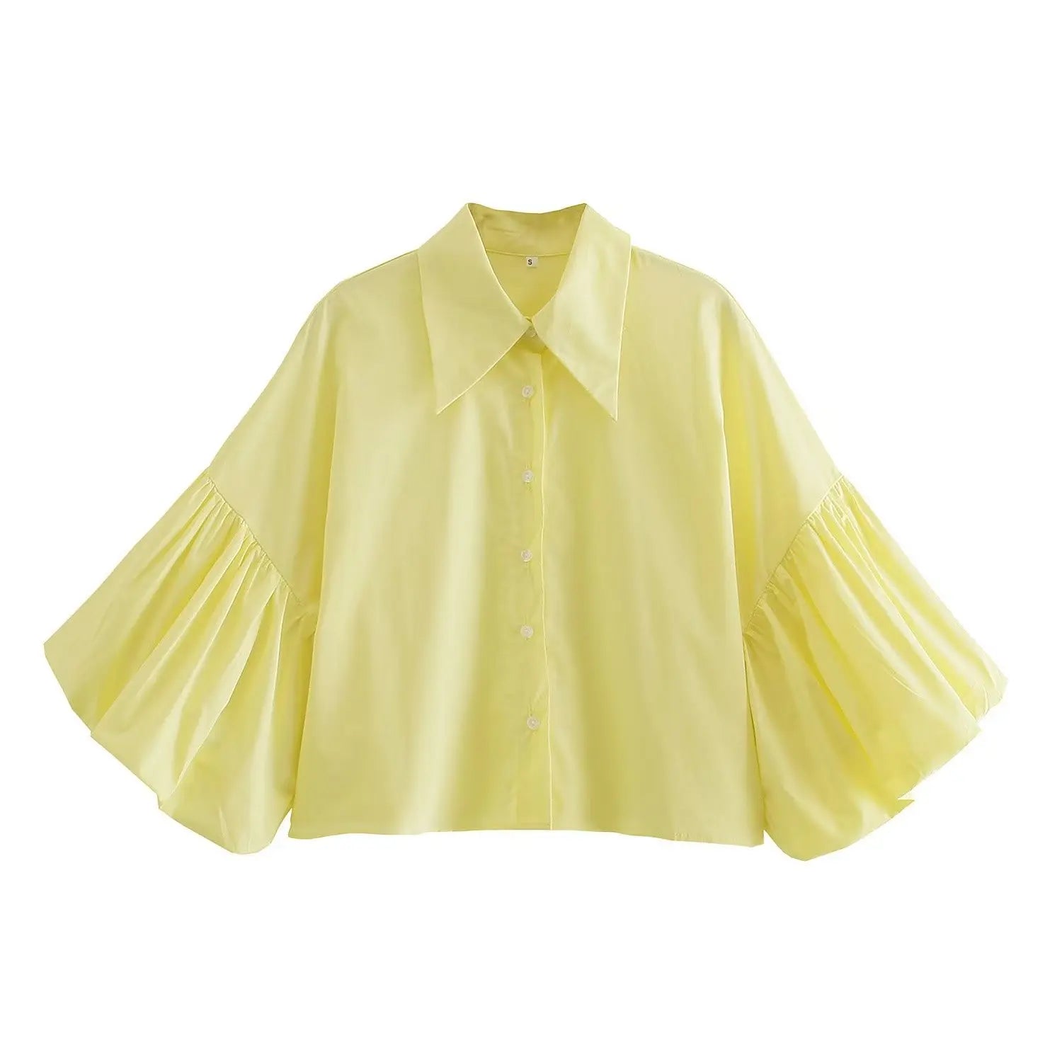 Hot Selling New Fashion Blouse Tops for Women Loose Puff Sleeve Blouse Elegant Blouses for Women
