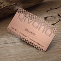 CN Factory Custom Hollow Electroplated Metal VIP Cards Multi-color Engraved Membership Identification Cards