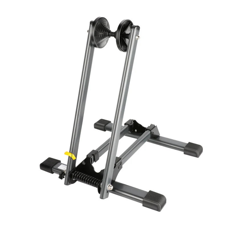 Folding Bicycle Plug-in Road Bike Parking Rack Double Pole Mountain Bike Support Frame Display Stand
