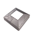 BH Railing BH-W004 2x2 Post Plate Aluminum Base Cover Fence Hardware Accessories 3D Modeling Compatible Easily Assembled Pack 2