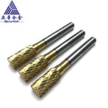 A0613MX03 Double Cut Tungsten Carbide YG8 Grade Burr Deburring Tools Rotary File for Metal Grinding Engraving Cutting High