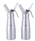 Sliver Metal Aluminum Cream Chargers Whipper 500 Ml