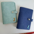 A6 A5 Premium PU Leather Soft Cover Journal Planner Loose Leaf Binder 6 Rings Notebook Money Envelope Wallets Budget Binder