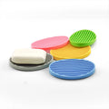 Soft Wholesale Silicone Soap Dish Soft Silicone Soap Holder Silicone Soap Box for Bathroom