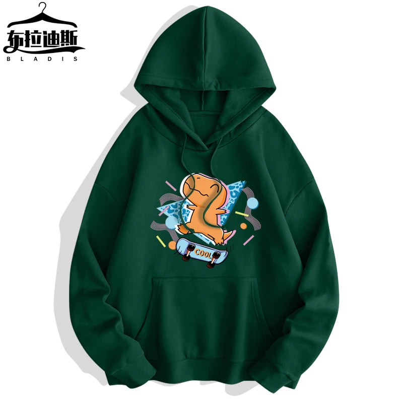 Heavy Sweatshirt Winter Hoodie-100% Polyester Custom Loose Fit Eco-Friendly 400 GSM Solid Men's Hoodies
