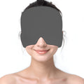 Soothing Headache Hat Ice Pack Mask Face Cold Compress Cooling Gel Head Wrap Products for Tension Stress & Hangover Hat