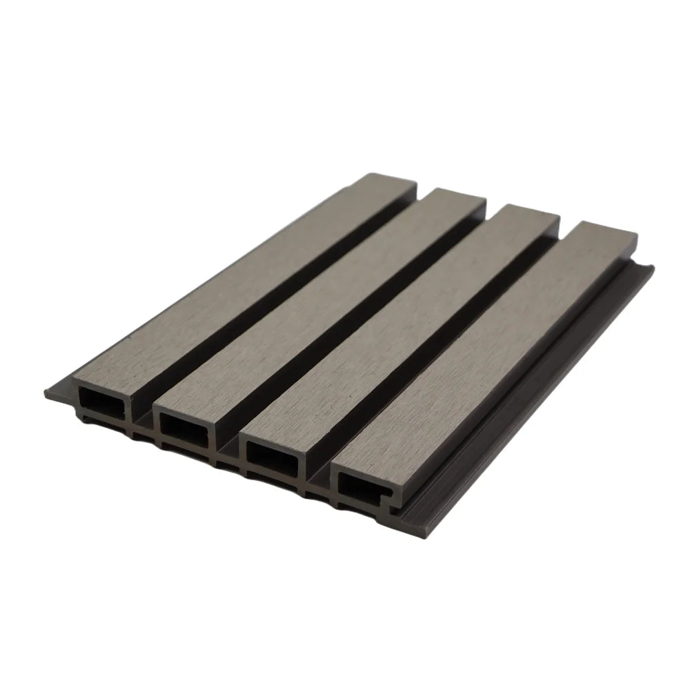 Waterproof WPC Exterior Wood-Plastic Wallboard for Outdoor Garden Cladding & Interior Decoration Flume Proof Wall Panel