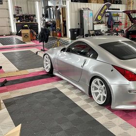 Factory Direct Supply Garage Tiles Interlocking Flooring Graphic Design Garage Floor Tiles Interlocking for Dream Workspace