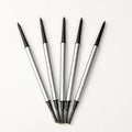 Waterproof Vegan Silver Eyebrow Pencil With Brush Eye Brow Pen Private Label Custom Logo Eyebrow Pencil