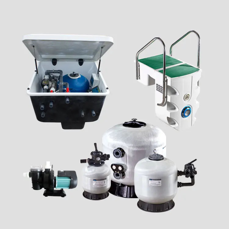 Pikes Factory Directly Sell Swimming Pool Full Set Plastic Cover Pool&accessories