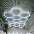 Hexagonal LED Work Light for Garage Workshop Showroom & Car Detailing - Durable 5000LM Bright Lighting