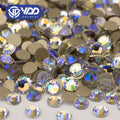 VDD 061 Moon Shadow High Quality Glass Rhinestones Crystal Glod Back Flatback Strass Stones Nail Art DIY Crafts Decorations