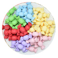 Hot Selling 3d Resin Candy Flatback Cabochon for Diy Cream Glue Phone case Hair Clips Decoration Earrings Pendant MegaBDM