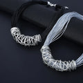 TongLing European Simple Minimalist Short Necklace Female Unique Choker Necklace for Daily Accessories
