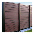 ETA Outdoor Co-extrusion Board on Wood Fence Wooden Fencing Panels Fence