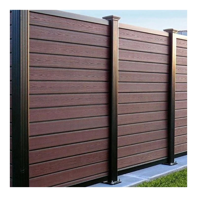 ETA Outdoor Co-extrusion Board on Wood Fence Wooden Fencing Panels Fence