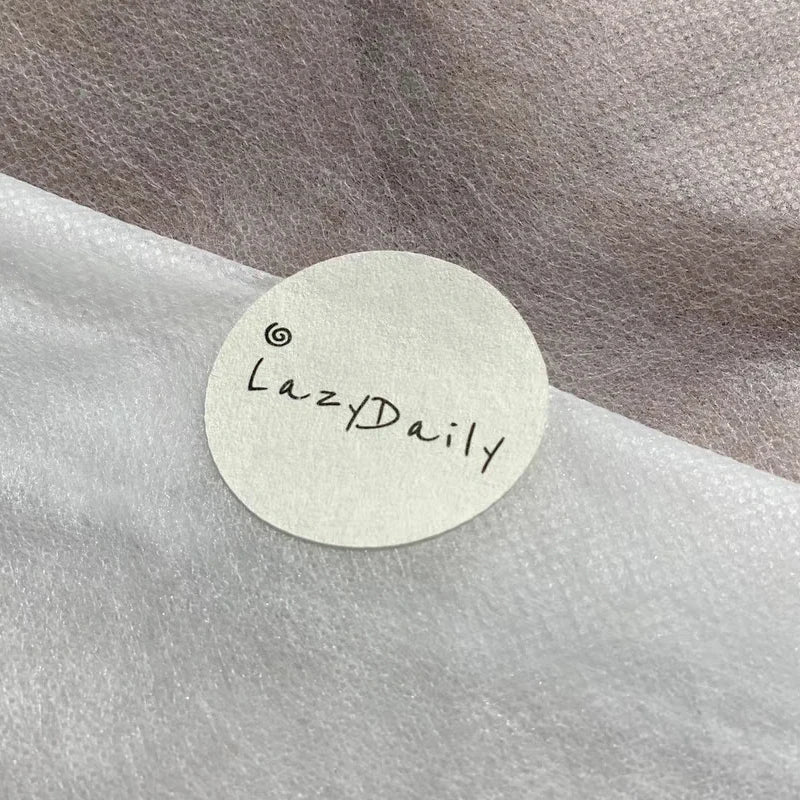 Self-Adhesive Label Personalized Embossing Printed Your Own Logo Adhesive Label Sticker Candle Jar Gift Labels Printing Custom
