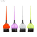 Wanmei Wholesale Barber Shop Salon Soft Custom Logo Hairdressing Tool Plastic Dye Hair Brush Different Hair Dye Small Brush