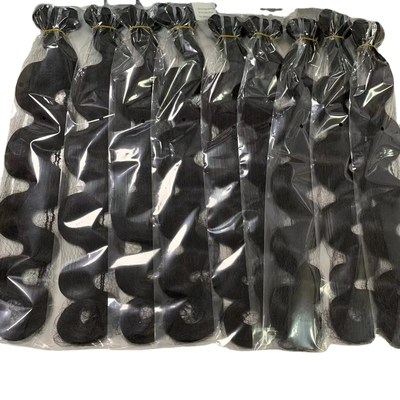 Wholesale Raw Hair Bundles One Donor Human Hair Weft Vendor No Mix Raw Braiding Hair Weft