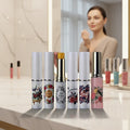 Lip Gloss Tube Plastic Bottle Labels Water Bottles Self Adhesive Spray Bottle Packaging Label Printing Custom clear Sticker logo