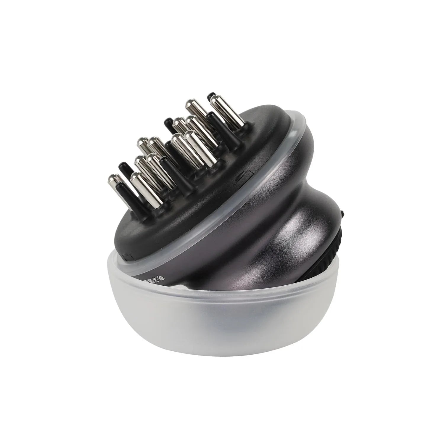 Custom Quality Bling Hot Comb Plastic Handle Scalp Head Massager Oil Applicator for Home Use
