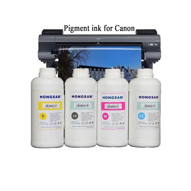 Hongsam Waterphroof Art Paper Pigment Ink for canon ImagePROGRAF IPF6450 IPF6400 IPF9400 IPF8400 IPF5100