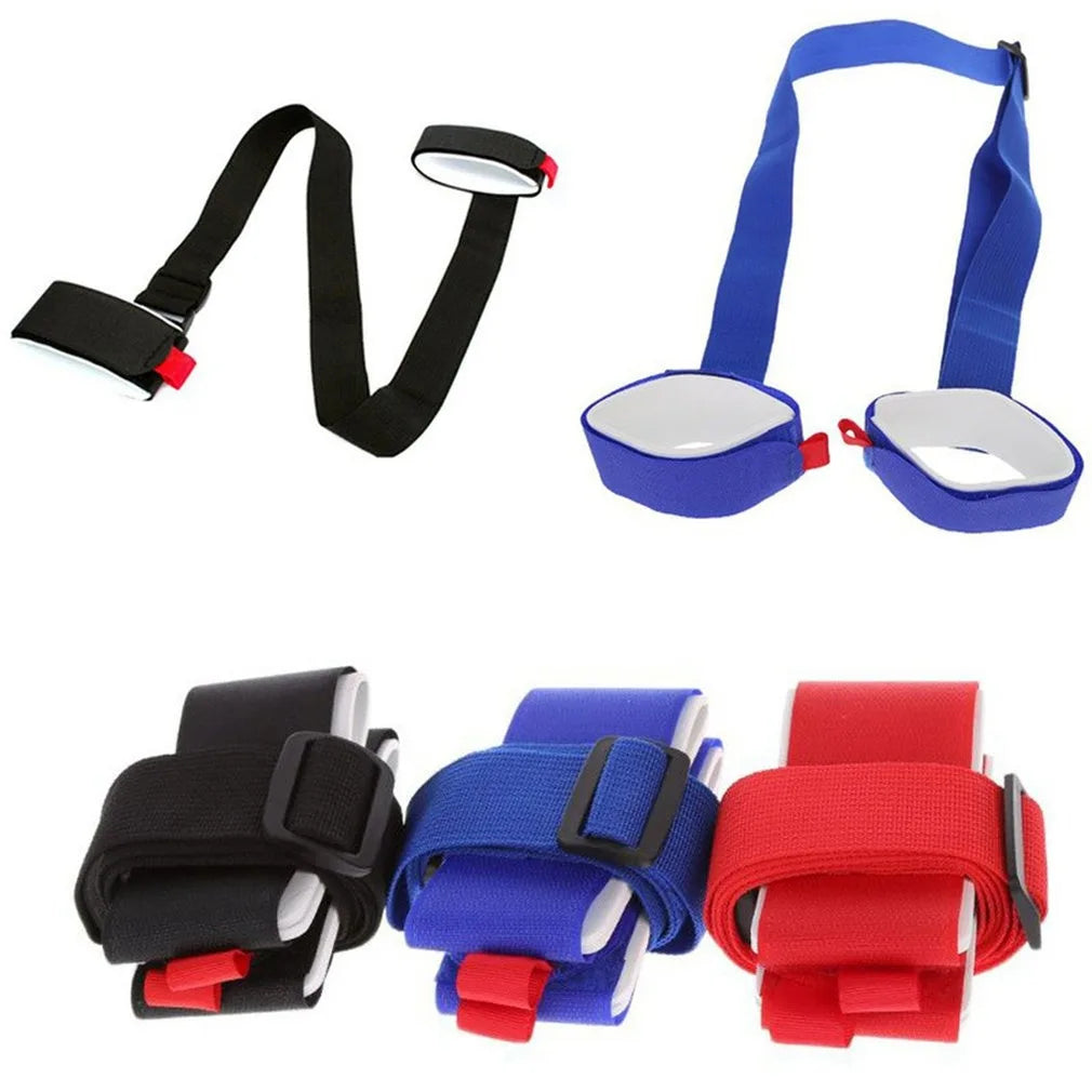 Ski Shoulder Strap Hand-held Double Snowboard Strap Nylon EVA Strap Adjustable Multifunctional Belt Custom Ski Strap