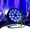 AICPOSE Remote Control Flat Par 18pcs 12W 15W 18W Led Light for Stage DJ Club Disco Lighting Event Show