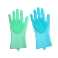 Factory Silicon Gloves with Velvet Liningreusable Silicone Glovessilicon Hand Gloves for Kitchen