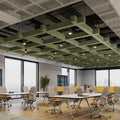 Multiple Size Hanging Acoustic Ceiling Panels Sound Insulation Acoustic Panels Baffle Decorative Acoustic Wall and Ceiling Panel