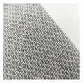 Pure White Polyester Spandex Sports Jacquard Fabric Thick Mesh Knitted Tricot for Boys Girls Space Layer Material for Shoe