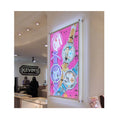 Luxury Commercial LED Crystal Light Box Eco-Friendly Energy Saving Design Low Power Acrylic Display Screen for Advertising