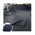 Anti Skid Black+15% EPDM Dots Heavy Duty Gym Rubber Tiles Flooring Mat