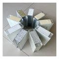 BESINO Rock Wool Metal Sandwich Panels for Warehouse Use Modern Design Customizable Lengths (50-200mm) 5 Year Warranty