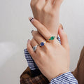 Reddit Asscher Cut Gemstone  Engagement Rings Lab Grown Diamond Gold Ring