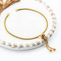 New Design Stainless Steel Slider Slide Extender Chain for Jewelry Making Necklace Adjustable Connector