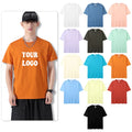 OEM/ODM Heavyweight Plain Oversized Mens T Shirt Printing Embroidery Logo Custom Blank 100% Cotton T Shirt for Men Women