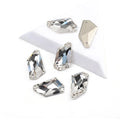 YANRUO 3267 13x23mm Clear  De-Art Sew on Rhinestones Crystals Bling Beads Strass  for  Swim Suit