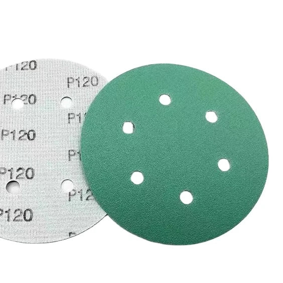 High Performance P120  Sanding Disc  with Holes