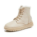 Autumn and Winter New Snow Boots Female Casual Boots Large Size Plush Shoes Student Warm Warm Shoes
